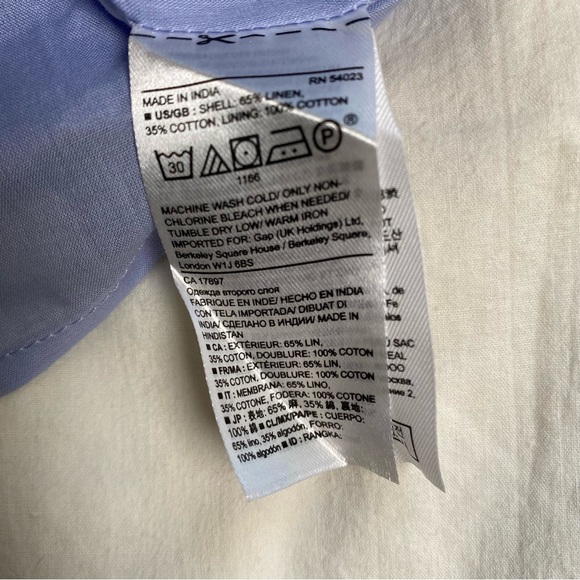 Tommy Hilfiger Off the Shoulder Top with Pom Poms size XXS - Picture 6 of 7